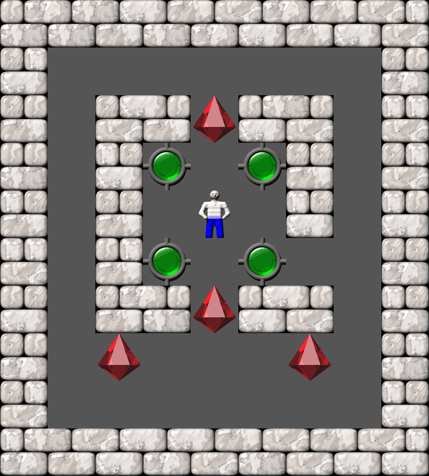 Sokoban Monry Collection level 58